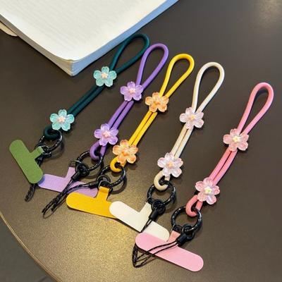 Verstellbare Handy-Trageschlaufe Kirschblüte Handykette Handy-Lanyard Neujahrsgeschenk