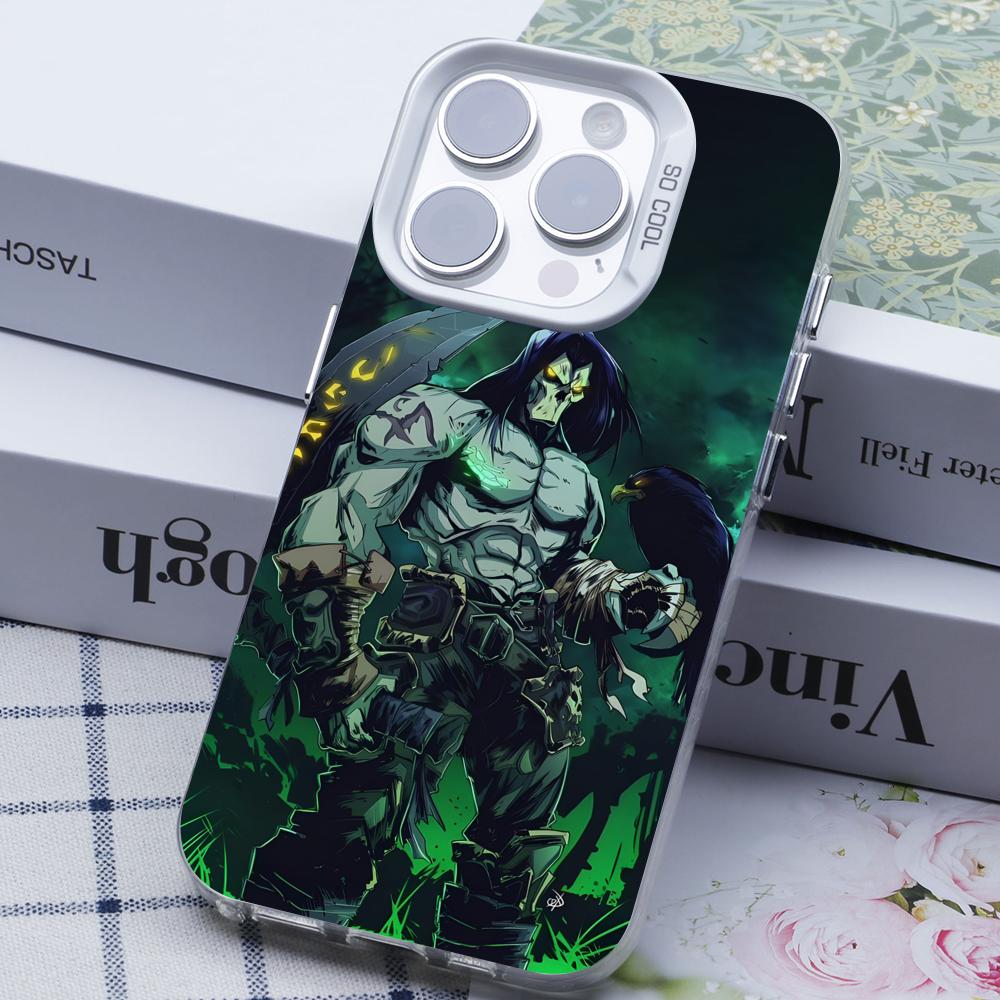 Game Darksiders Mobile Phone Case for iPhone 17 16 15 14 13 12 11 X XR XS 8 7 Air Pro Max Plus White Translucent Colorful Cover