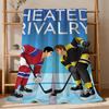 Vintage TV series h-heated rivalry Shane Ilya Flannel soft warm plush blanket sofa living room pet hogar bed home Car portable