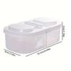 1pc Plastic Refrigerator Storage Box, Cheese Container, Butter Block and Cheese Slice Storage Box