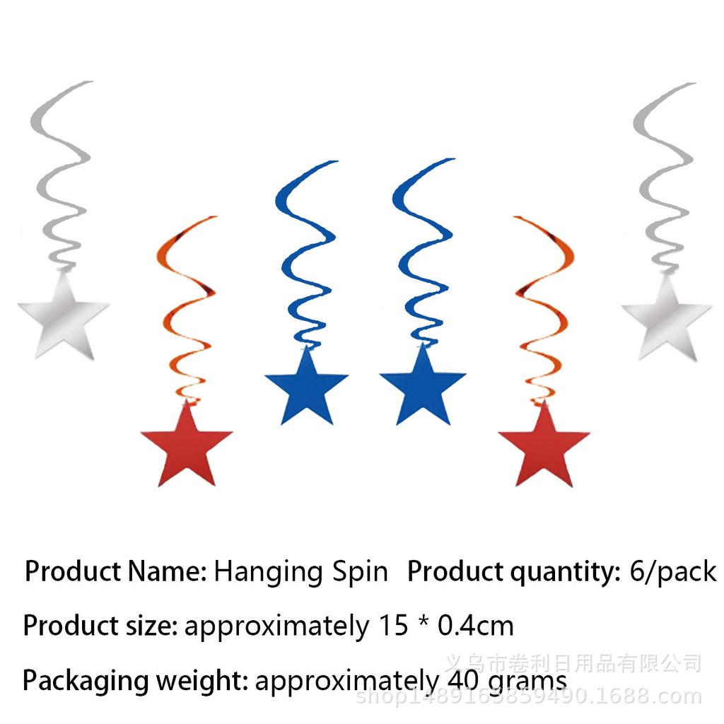 Independence Day Themed Party Supplies Independence Day Decoration Usa Flag Hanging Tablecloth Power Strip Celebration Arrangement