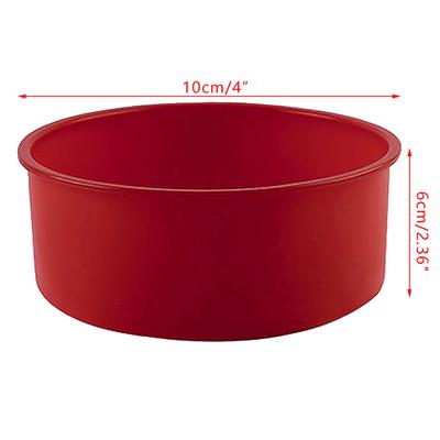 4 6 8 10 Inch Round Silicone Cake Mold Cake Pan Baking Forms Pastry Molud