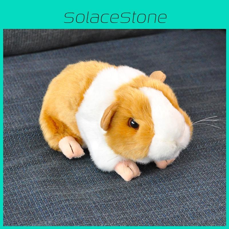 Lifelike Orange Guinea Pig Plush Toy For Children's Collection Gifts
