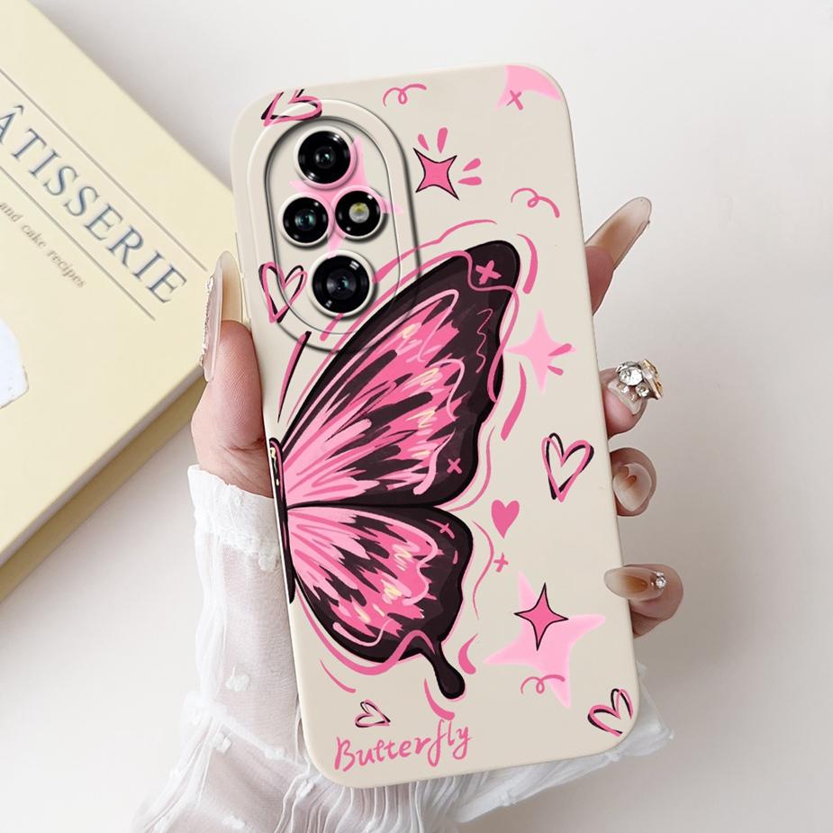 For Honor 200 Pro Case ELP-AN00 Cute Panda Cartoon Cover Shockproof Soft TPU Phone Case For Honor 200 Pro Honor200 Fundas Bumper