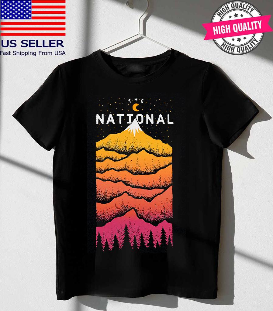 The National BandThe Mountain Shirt Classic Black Unisex S-5XL EM0689