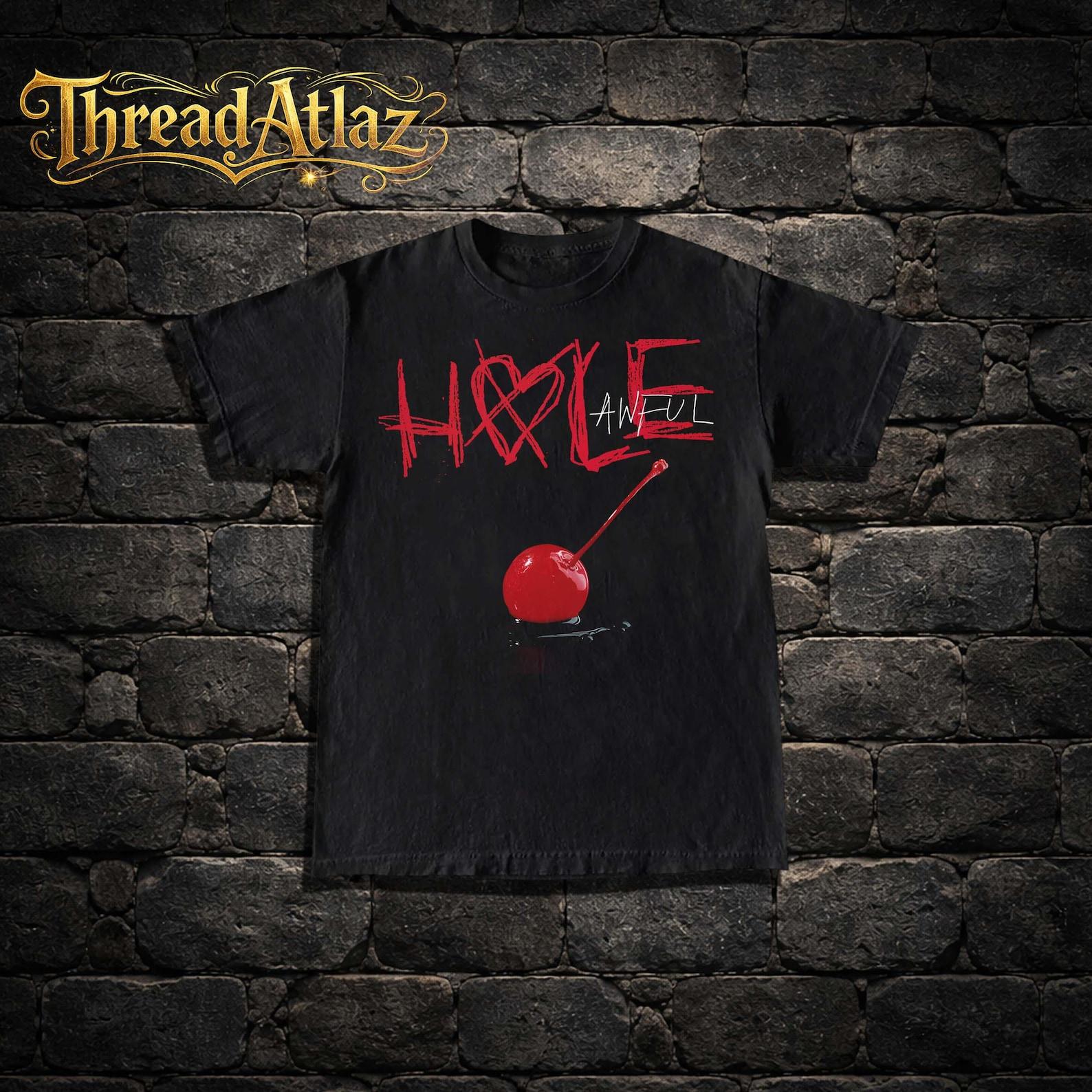 Hole Band T-Shirt, Unisex Cotton Shirts, 90s band Shirt, Band graphic tees, Cute shirts, Trendy Shirts, Goth shirts, Retro Graphic tee 3XL