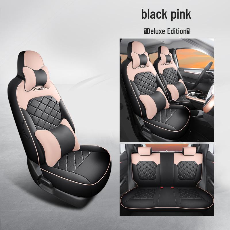 Universal Nano Leather Car Seat Cushion - All-Season Fit
