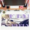 ZZZ Game Hoshimi Miyabi Ye Shunguang Evelyn Ellen Mouse Pad For Office Gaming And Keyboards NonSlip Large Waterproof
