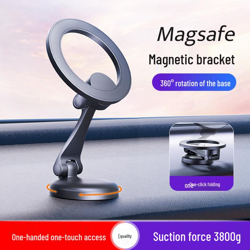 

2024 Alloy Rotating Magnetic Car Phone Holder & Folding Stand