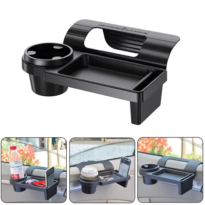 Side Door Window Phone Slot Hanging Organizer Car Organizer Box with Cup Drink Holder Car Side Door Storage Box Car Phone Stand  Auto Accessories