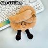 Cute Croissant Pizza Burrito Bread Creative Plush Doll Keychain Backpack Pendant