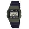 Cio F-91WM-3A Urethan Unisex-Armbanduhr Khaki