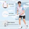 Li Ning Badminton Series Quick-Dry Breathable Sweat-Wicking Training Short Sleeve T-Shirt And Shorts Casual Sports Set Unisex Sports Set AATV101-1