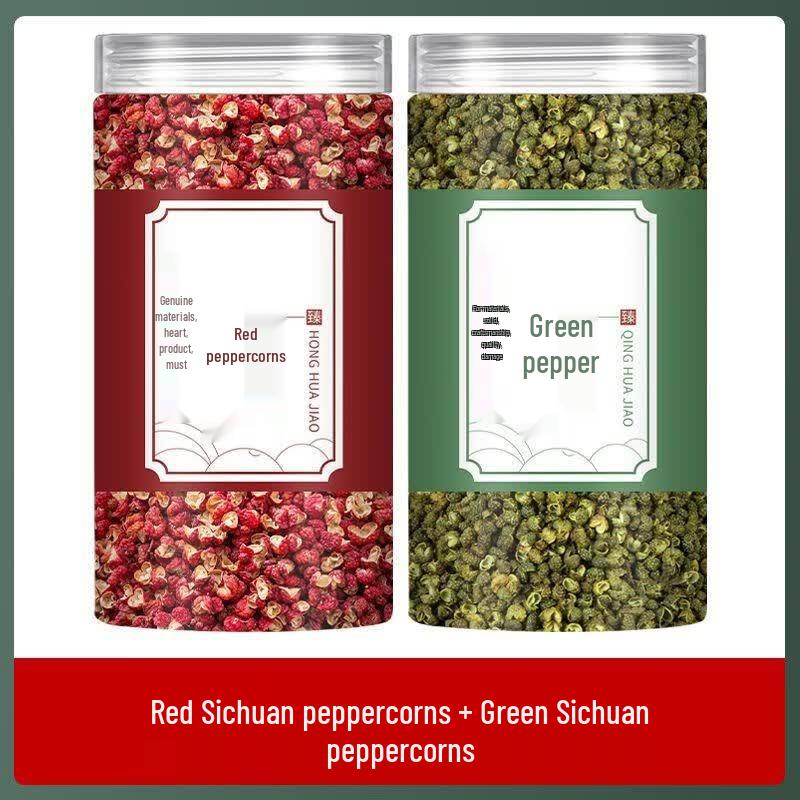 Lüshangsi Authentic Sichuan Red and Green Peppercorn Mix