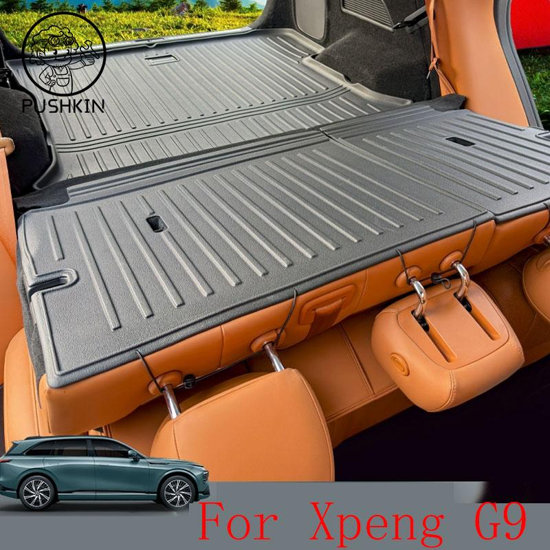 For Xpeng XIAOPENG G9 2026 2025 2024 Trunk Mats Custom Fit Cargo Liner TPE Waterproof Cargo Mats Floor Mats Car Accessories