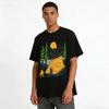 Outdoor Camping Landscape Print Casual T-Shirt Pure Cotton T-shirt