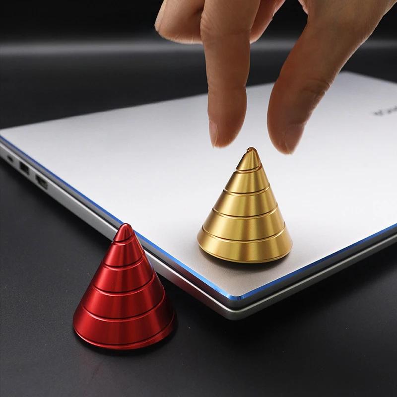 Office Desk Toys Fidget Roller Spinner Metal Spinning Top Tip Gyro Edc Relieve Stress Relief Toy Mezmoglobe Anti Anxiety Lure