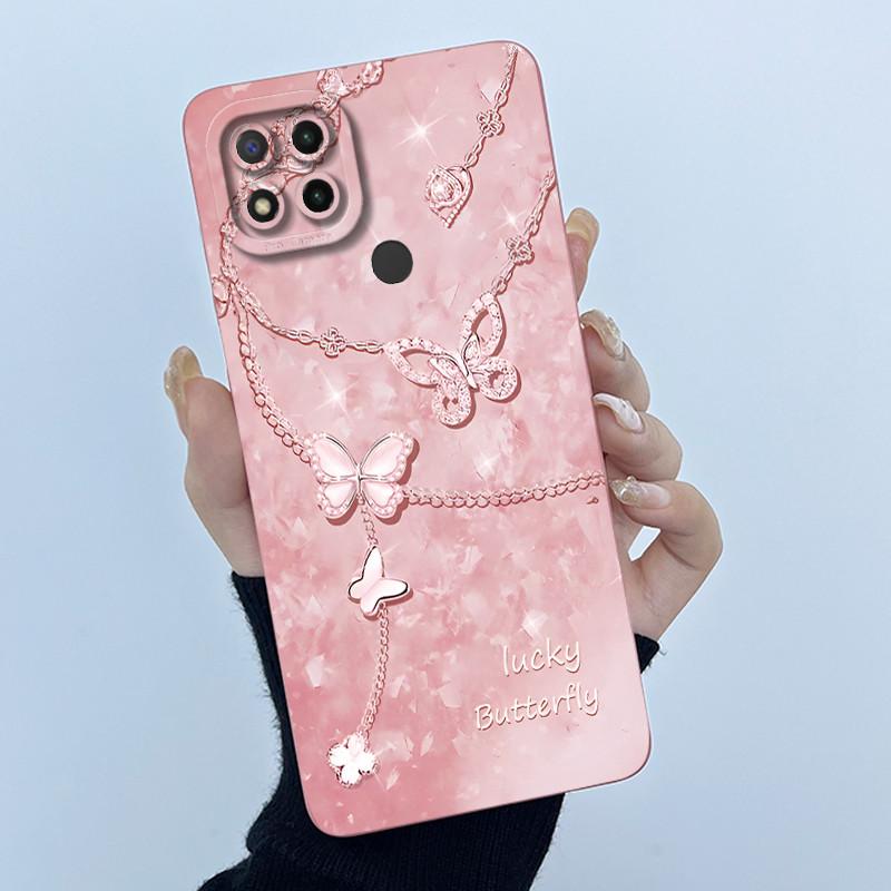 Fashion Simplicity Phone Case For Xiaomi Redmi 9C NFC Soft Liquid Silicone Fundas Redmi9C Redmi 9 C Camera Protection Cover Case