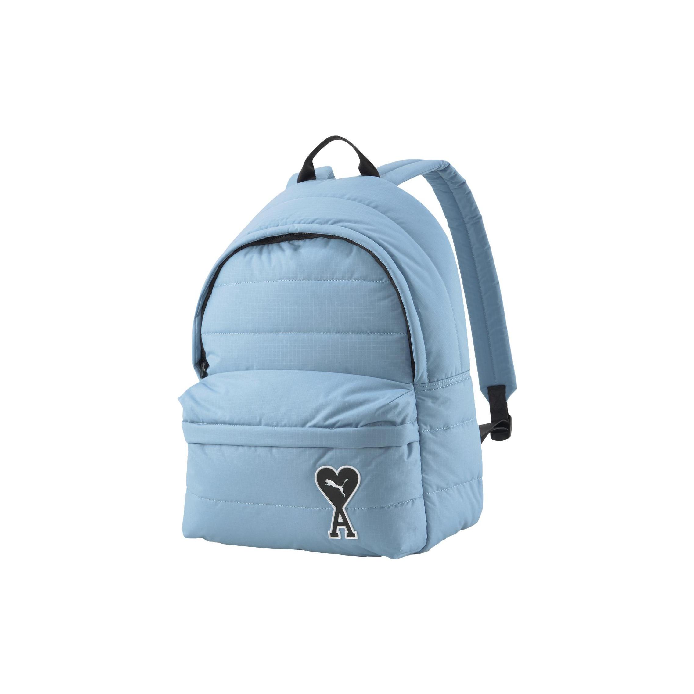 

New PUMA AMI Collaboration Fabric Backpack Regular Unisex Blue 079246-01 41.9*18.0*46.0CM
