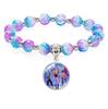 Anime Bracelet Wristband Nacklace Beaded Heart Pendant Cute Cosplay Jewelry Set Accessories Party Gifts for Fans Kids Girls