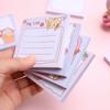 80sheets Posted It Memo Sticky Cartoon Cat Pattern Notes Posits Student Stationery Stickers Notebook Planner Message Sticker