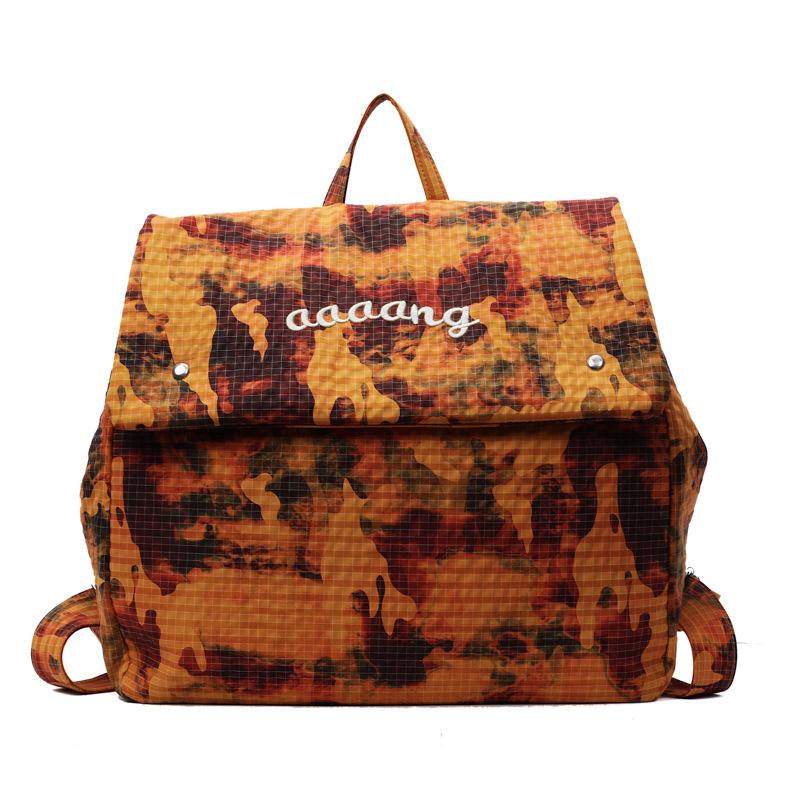 

Новый рюкзак большой вместимости Женский легкий дорожный рюкзак коричневый