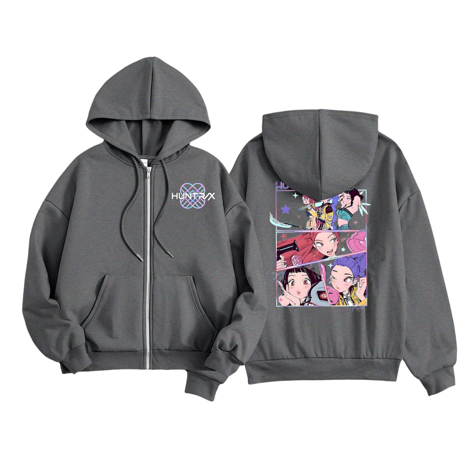 

Kids Fashion Women s Lightweight Long Sleeve Zipper Hoodie Printed Hoodie With Pockets 160