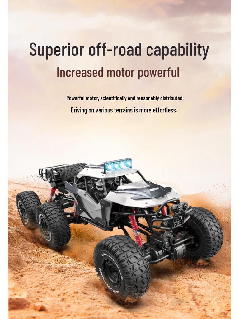 Jumbo Alloy Remote-Control 4WD Climbing Car Toy for Boys