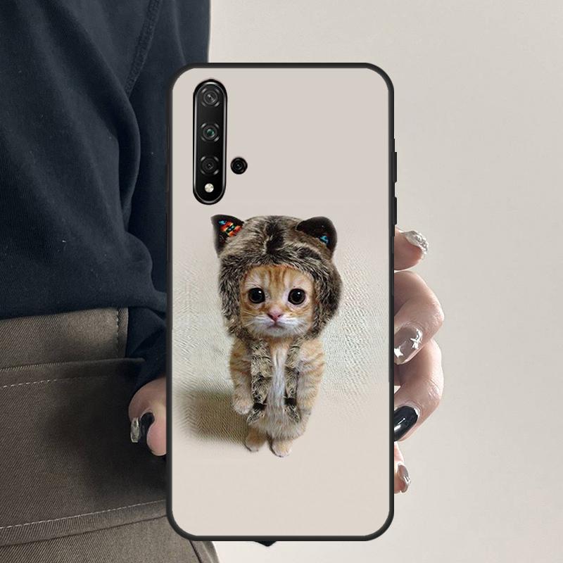 Kitted Cats Cute For Huawei Nova Y70 Y90 Y60 Y61 Y91 Y72 9 10 SE 12i 12s 11i 5T P60 Pro P20 P30 P40 Lite Case