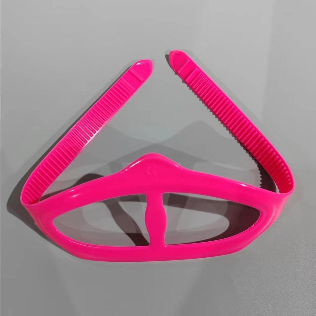 Silicone Strap Diving Mask with Frog Lens