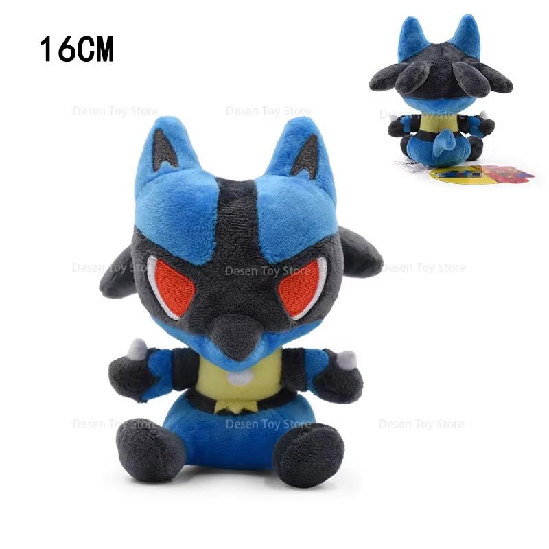 27 Styles Pokemon Plush Fit Series Yveltal Lucario Aerodactyl Milotic Bidoof Dialga Garchomp Kangaskhan Stuffed Toys Christmas
