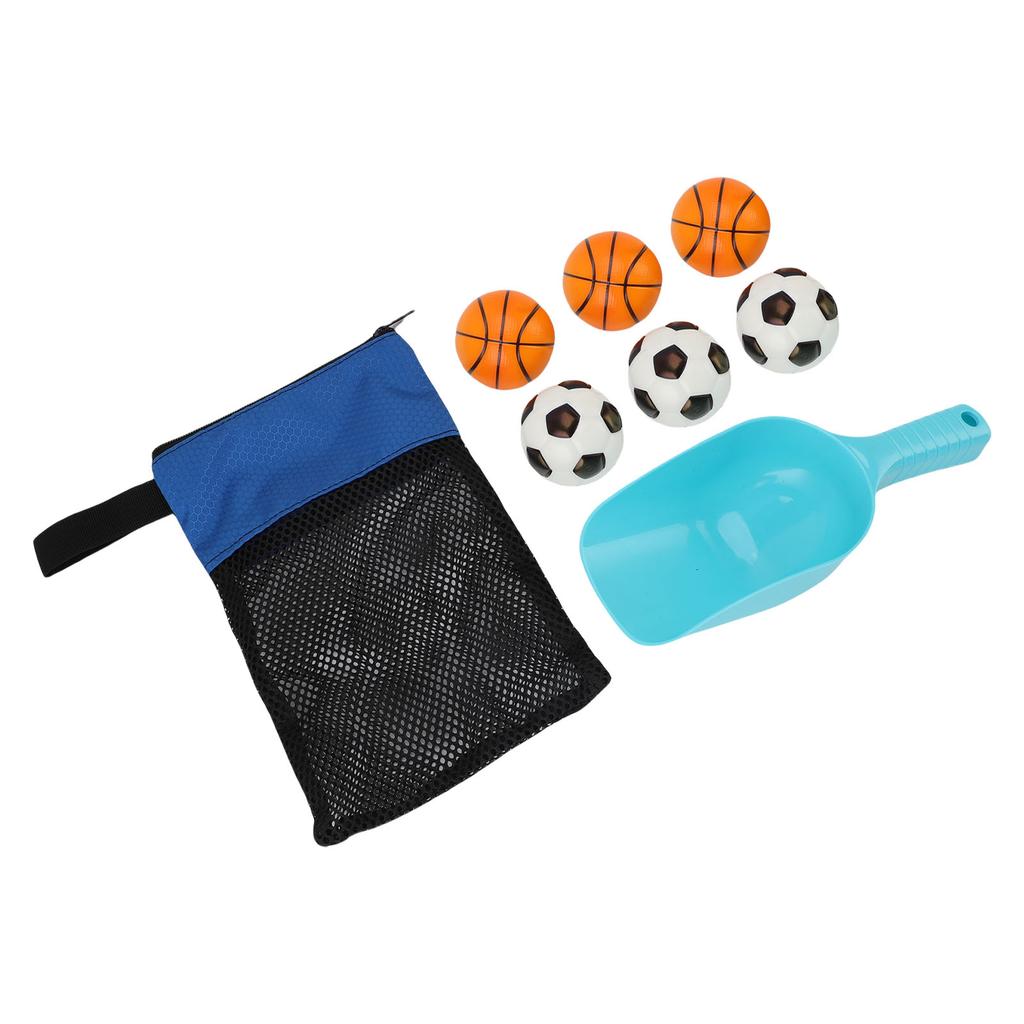 Outdoor Beach Toss Game Set Beach Game Set Include Beach Mesh Bag Balls Shovel for Family Adult