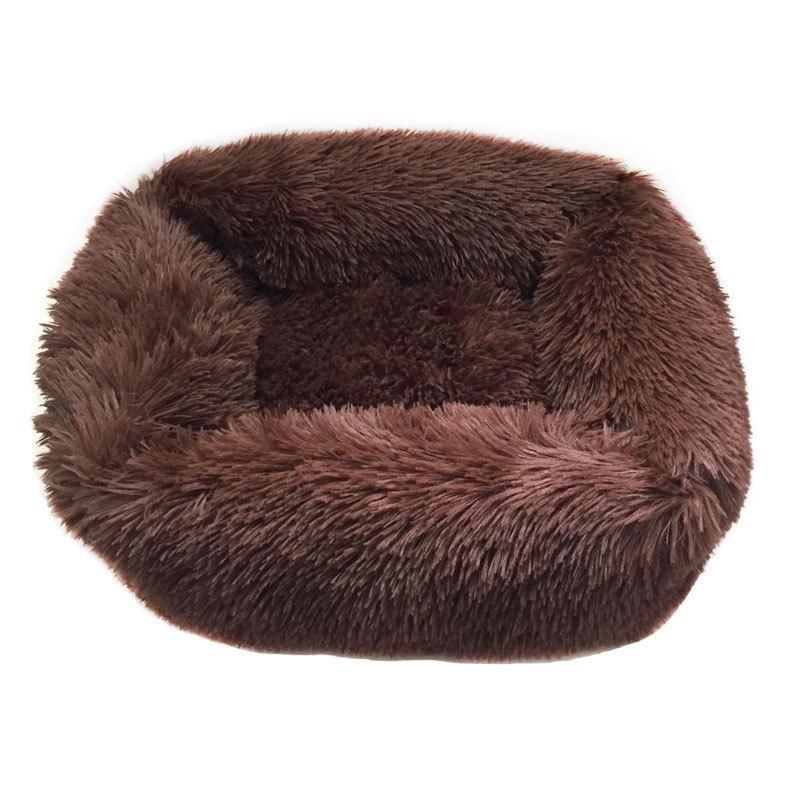 

Cozy Winter Plush Pet Bed for Small & Medium Cats and Dogs XS (43*35*20CM)