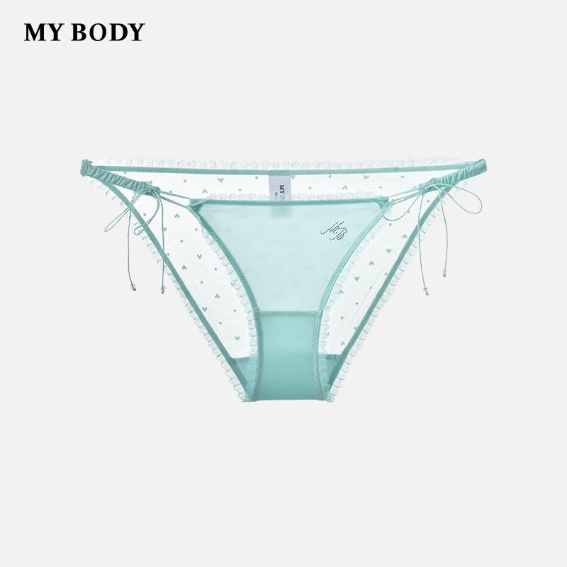 

Mybody Women s Heart Jacquard Low-Rise Briefs XL