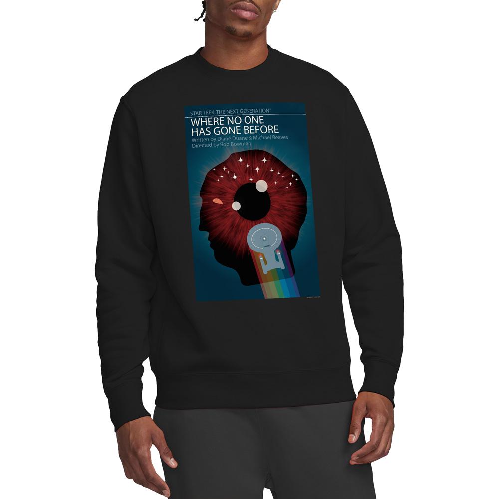 STAR TREK Unisex Adult The Next Generation Season 1 Episode 6 Sweatshirt