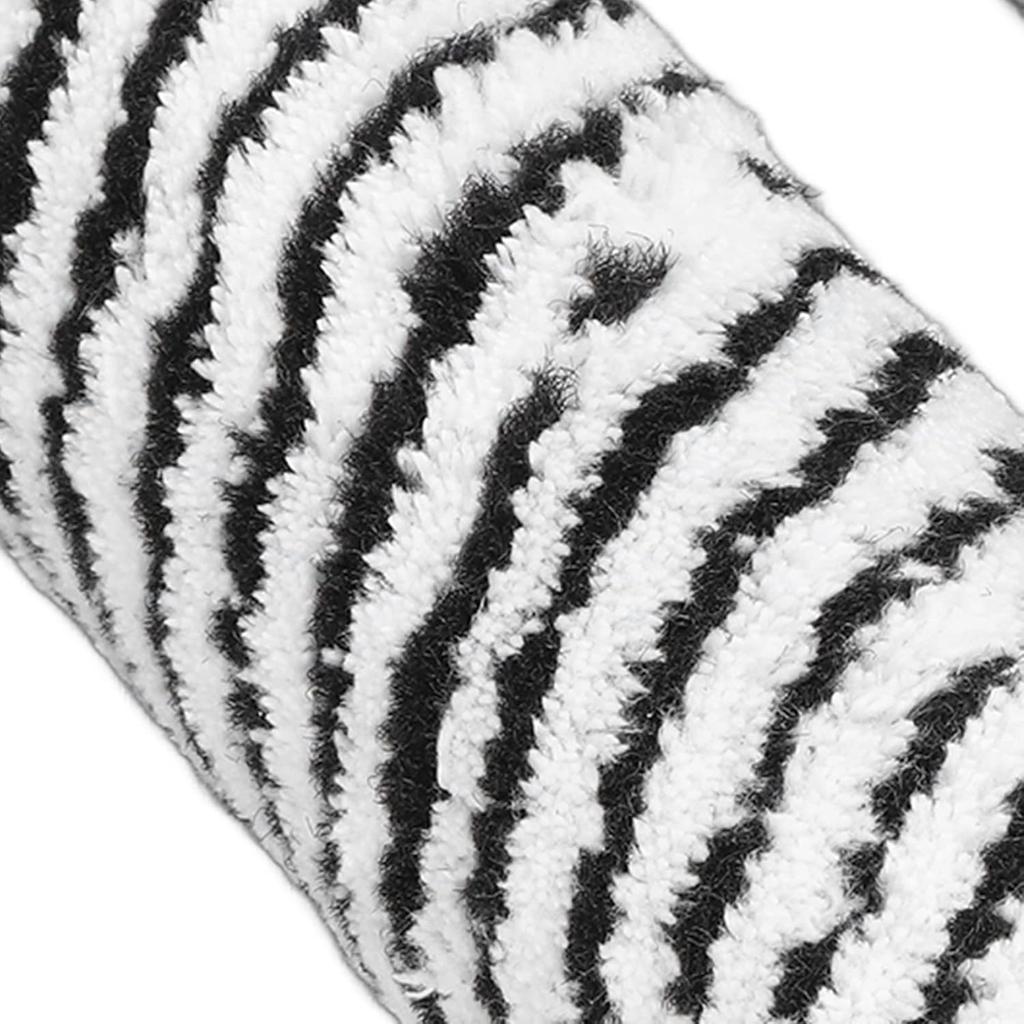 Washable Low Noise Replacement Brush Roller Microfiber Floor Roller for Karcher FC3 FC3D FC5 FC5D FC7 Black