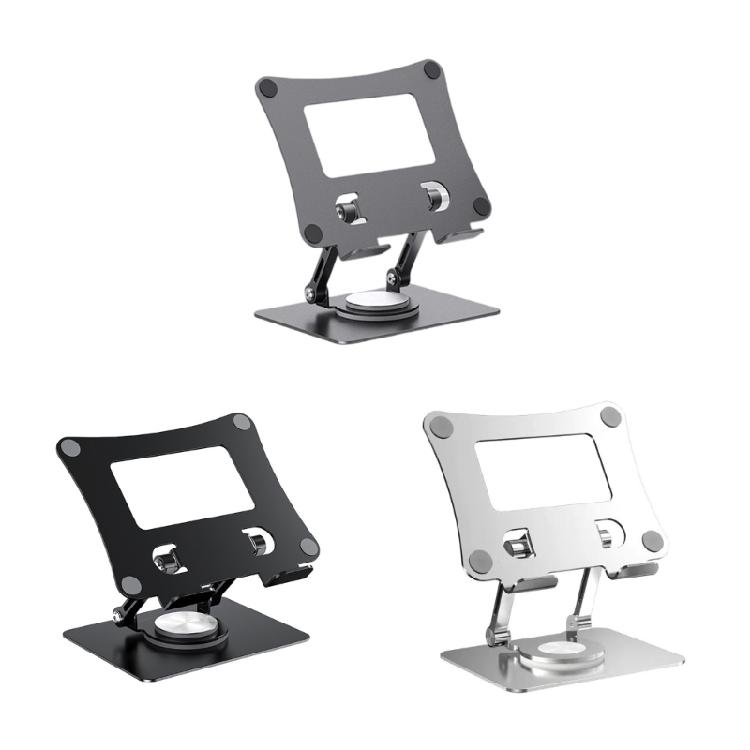Portable Laptop Stand Foldable Support Base Notebook Stand Bracket 360 Degree Rotatable Laptop Computer Cooling Bracket
