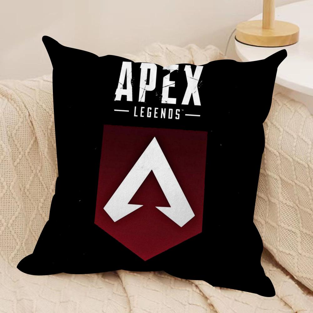 Game AApex Legends Cushion Cover Soft Plush Fabric DoubleSided Printed Sofa Cushion Cover for All Seasons Home Decor Gift