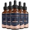 Sérum Collagène Anti-Rides 30ml Atténue les Rides Raffermit la Peau Rend les Rides Fines Lisses Hydratant Brillant - 5 Pièces