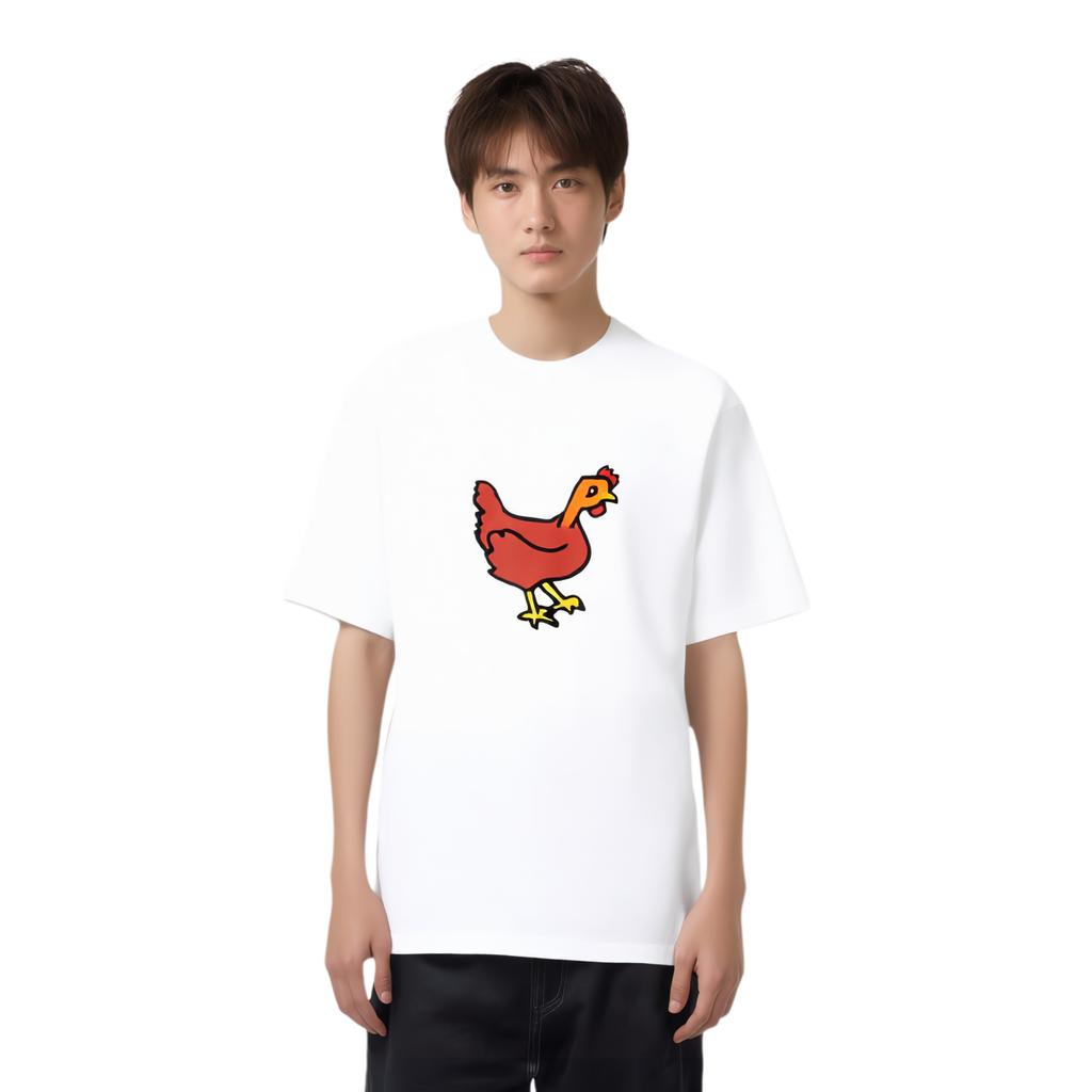 Palace Clucking T-Shirt White Men Tops P22TS383