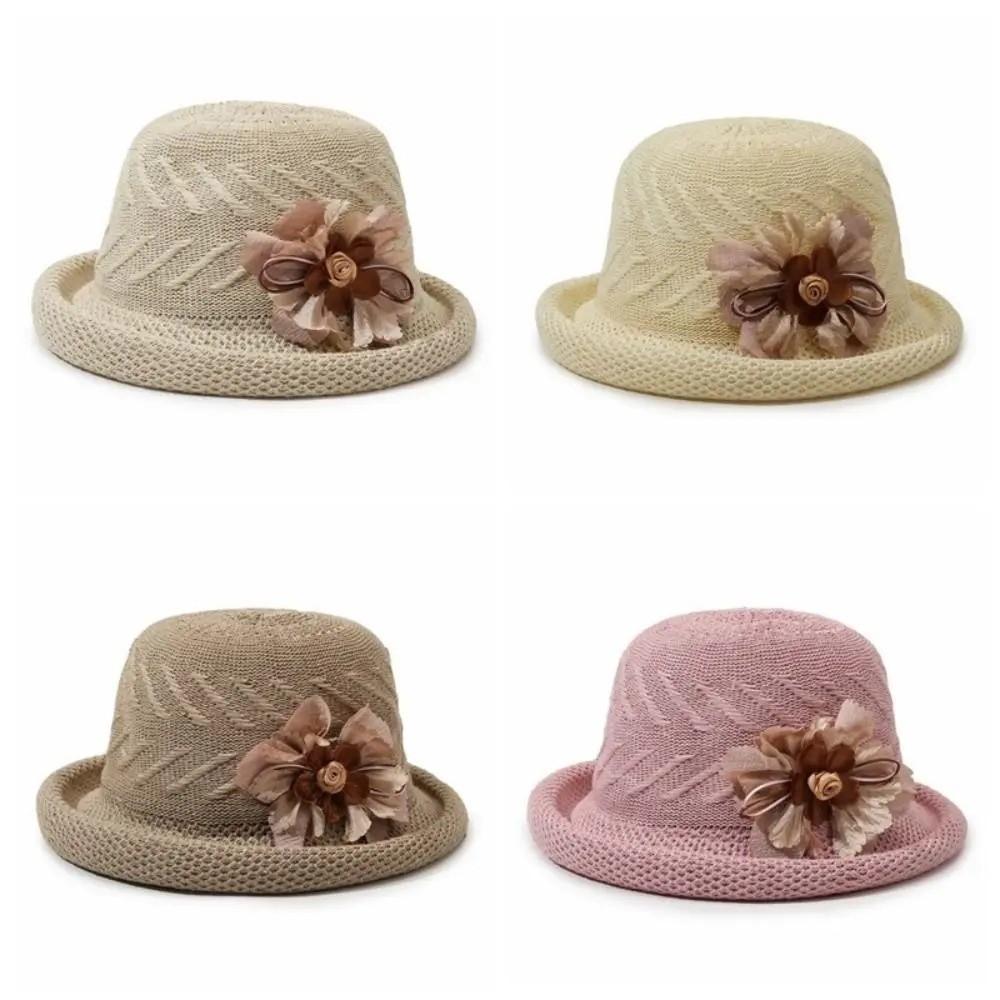 Korean Style Ladies' Top Hat Elegant Fisherman Hat Casual Bucket Hats For Women