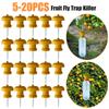 Garden Insect Pest Control Fruit Fly Trap Killer Hanging Drosophila Killer Tool Farm Orchard Vegetable Garden Supplies