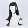 Anime Getou Suguru Cosplay Wig Geto Suguru Wig Jujutsu Kaisen Cosplay Long Black Heat Resistant Synthetic Hair Wigs