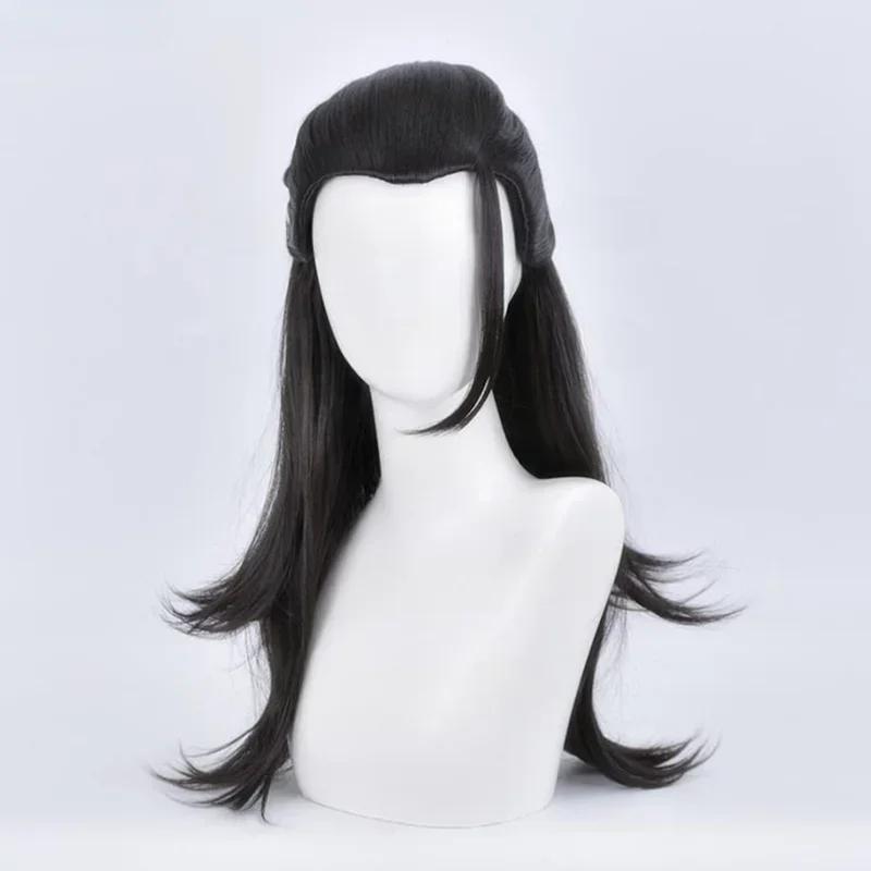 Anime Getou Suguru Cosplay Wig Geto Suguru Wig Jujutsu Kaisen Cosplay Long Black Heat Resistant Synthetic Hair Wigs