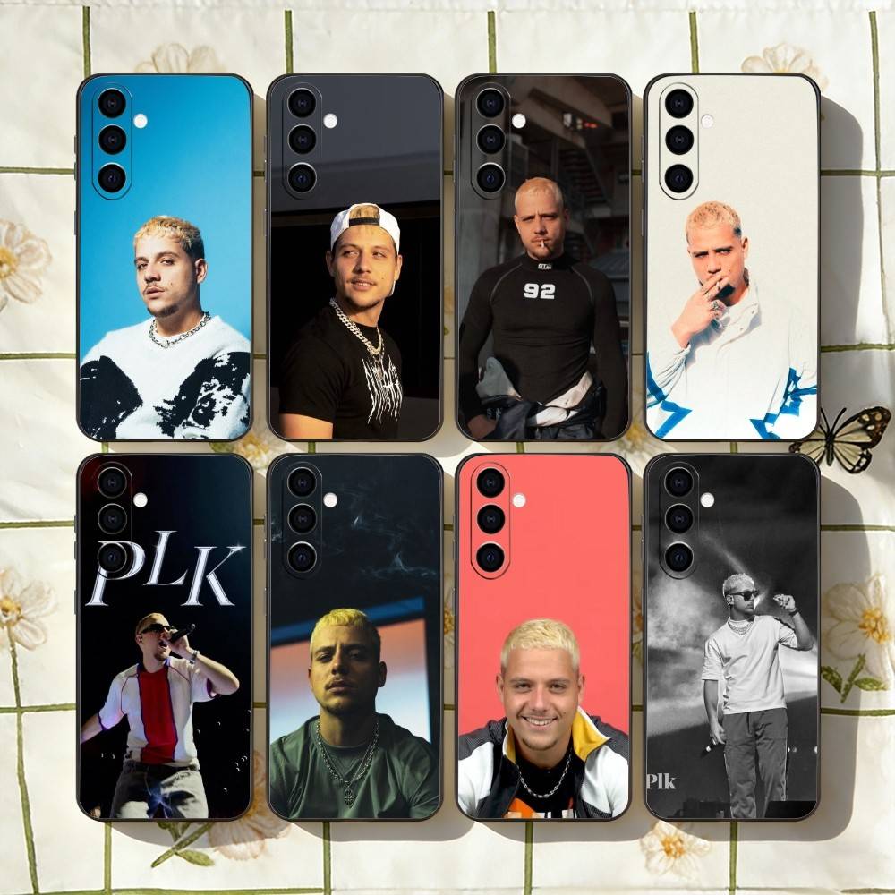 PLK French Rapper M-Mathieu Phone Case Black Silicone Soft For Samsung Galaxy A73,A72,A71,A70,A53,A52,A51