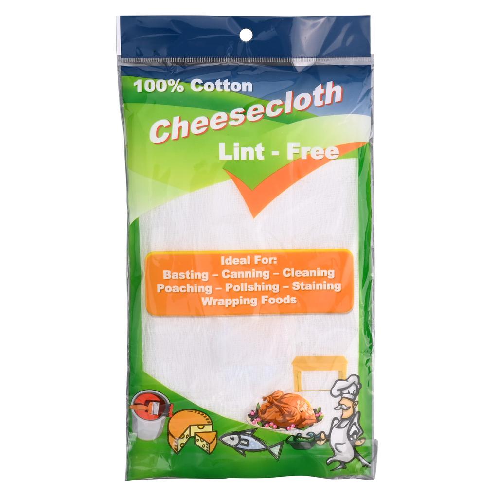 Grade 20 Cheesecloth Unbleached Cotton Fabric Reusable Cheesecloth 2 Yards Cheese Yogurt Filter Kitchen Fine Mesh Strainer