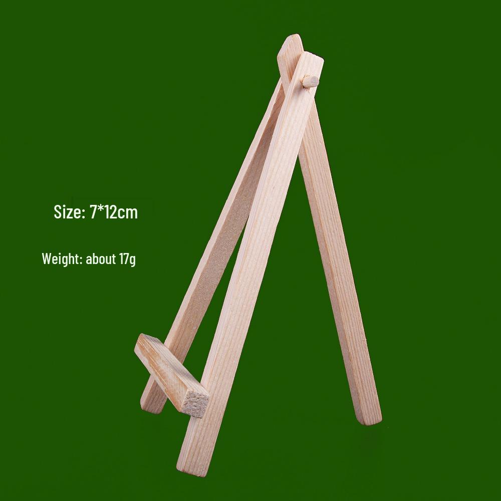 Children s Folding Wooden Tabletop Easel & Drawing Board Tripod Stand