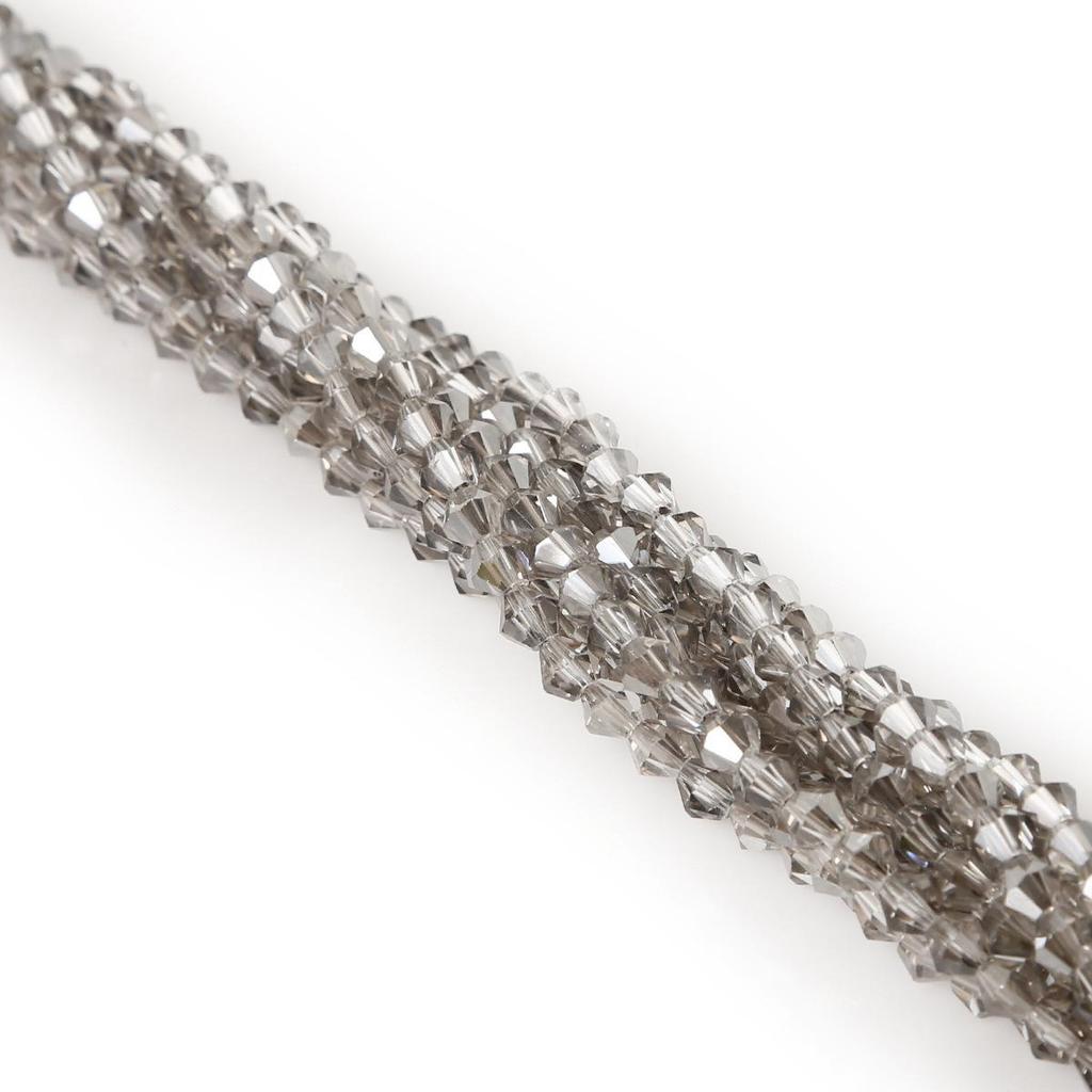 4mm Rhombus Glass Crystal Beads for DIY Jewelry Making
