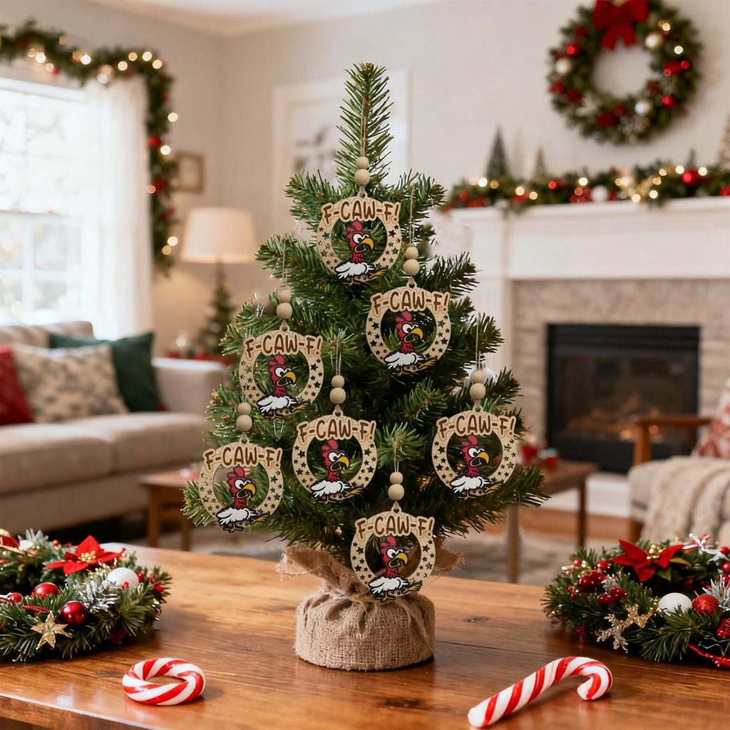 Christmas Tree Hanging Decoration Sports Car Decoration Flat Decoration Pendant