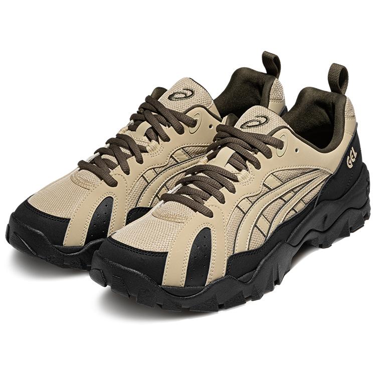 Asics Gel-Truck Pohodlné Všestranné Nízké Ležérní Boty Unisex tenisky Světle khaki 1203A485-022